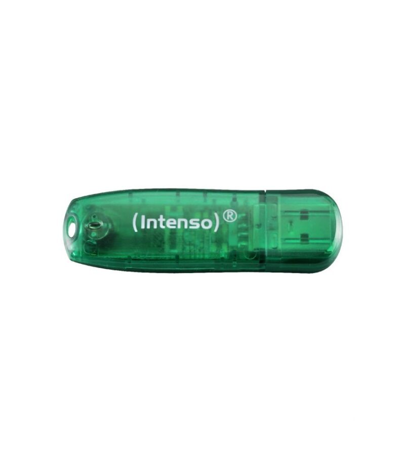 USB Stick Intenso 8GB 2.0 Rainbow Line Green