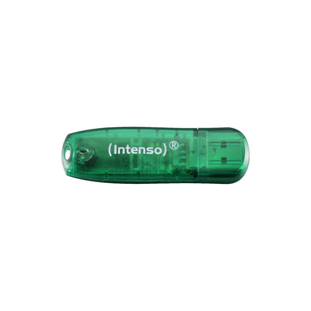 USB Stick Intenso 8GB 2.0 Rainbow Line Green