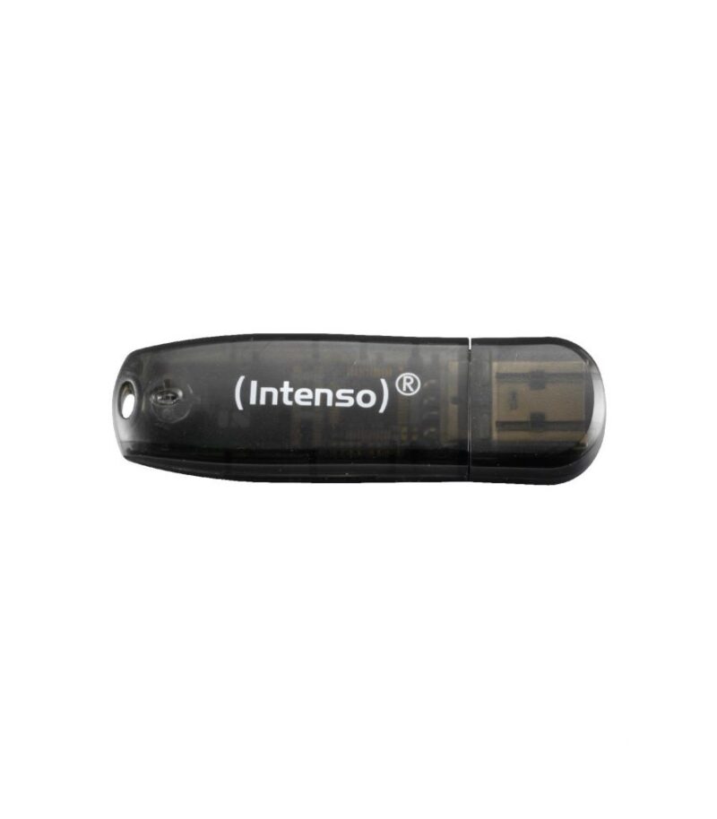 USB Stick Intenso 16GB 2.0 Rainbow Line Black