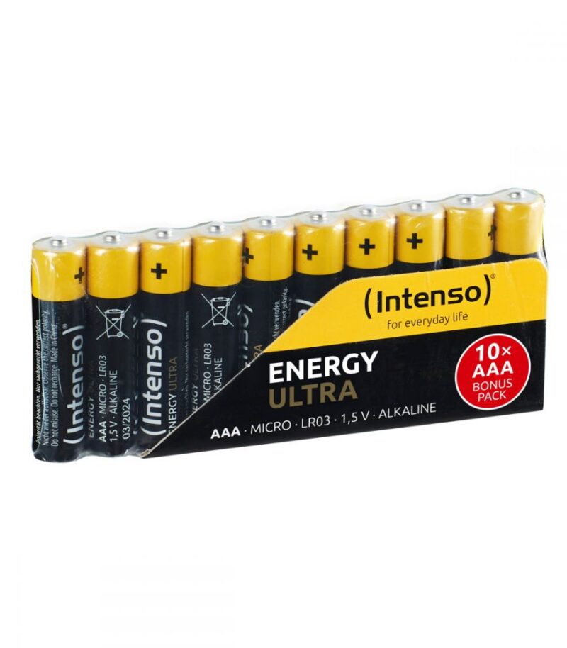 Battery Intenso AAA LR03 10shrinkpack