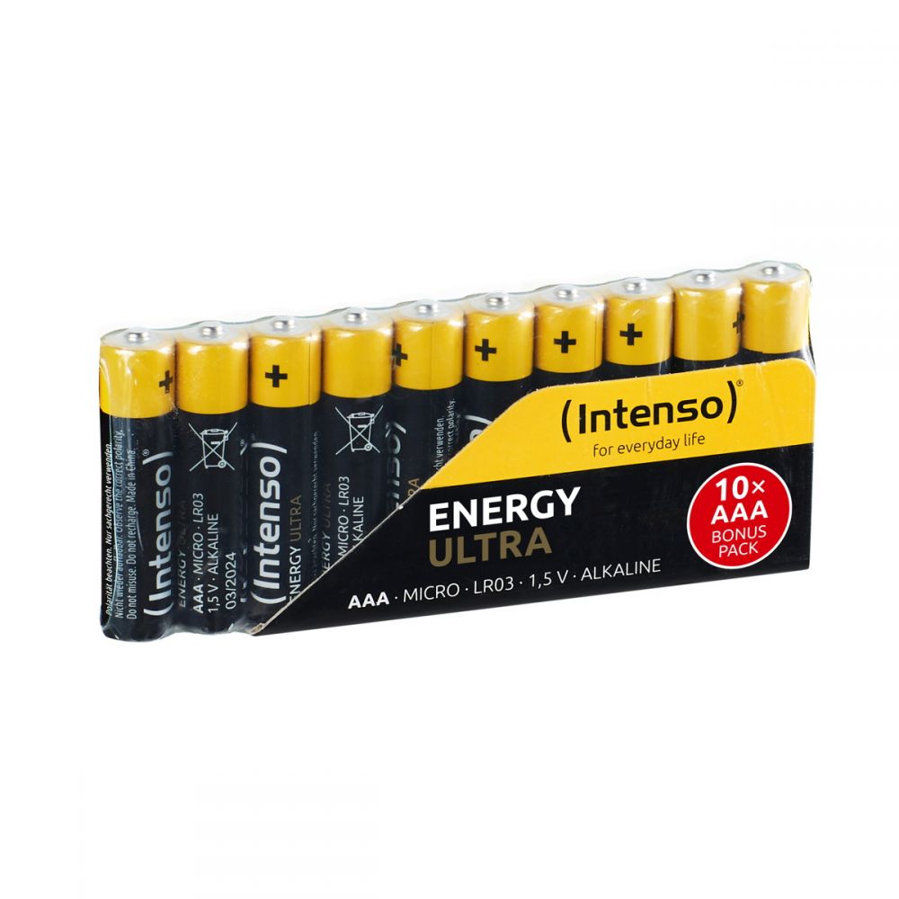 Battery Intenso AAA LR03 10shrinkpack Battery Intenso AAA LR03 10shrinkpack