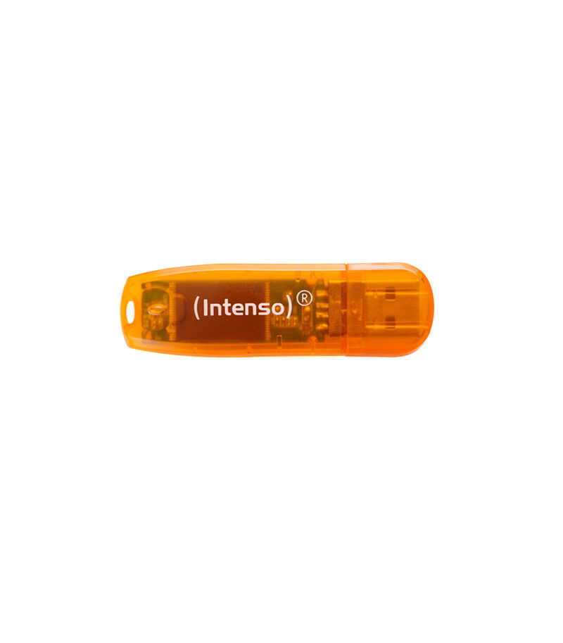 USB Stick Intenso 64GB 2.0 Rainbow Line orange