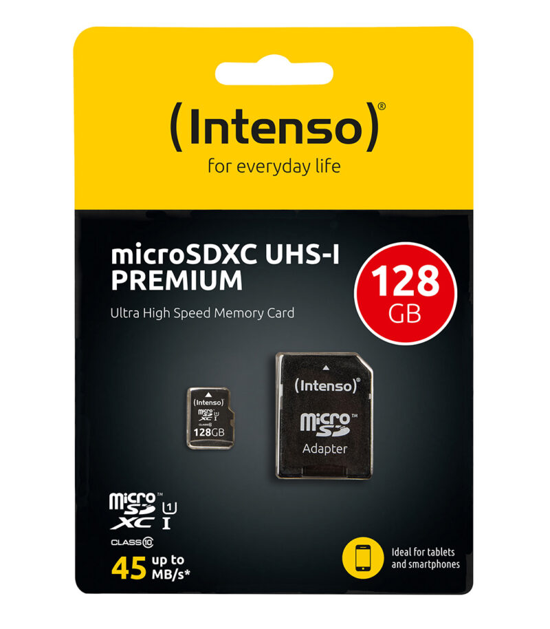 Intenso 512B Micro SD - UHS-I - PREMIUM