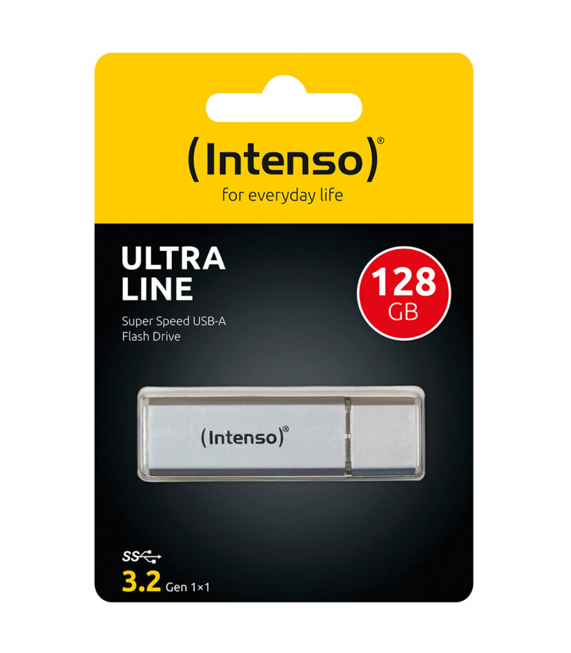 Intenso Ultra Line 128GB USB Stick 3.2 Silver