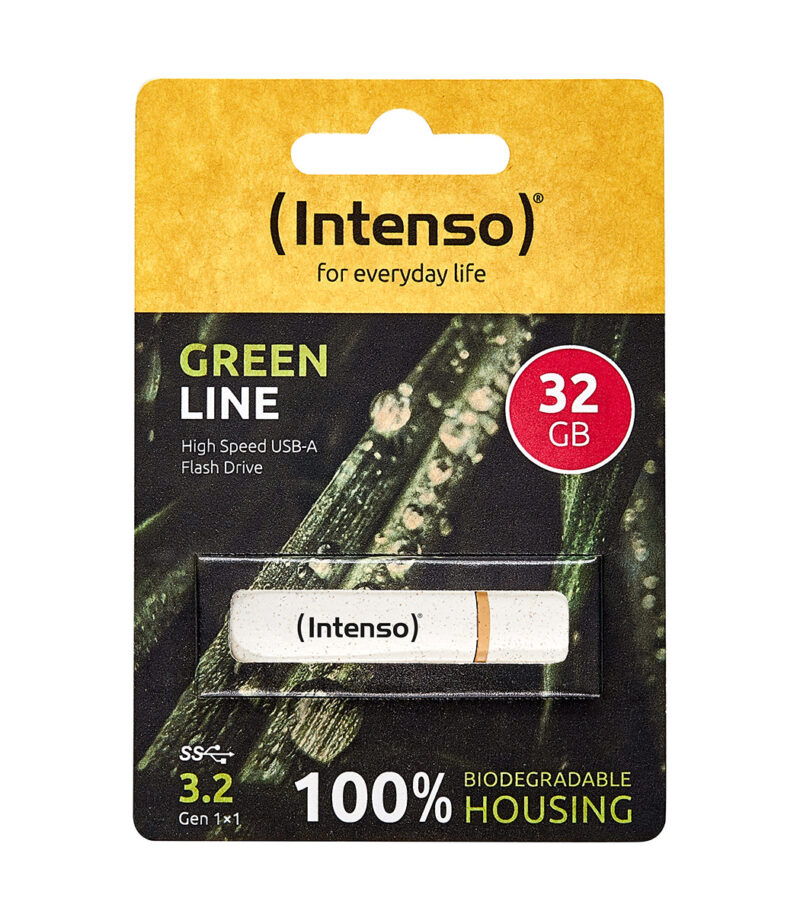 INTENSO USB-Stick USB 3.2, 32 GB, Green Line - 3540480