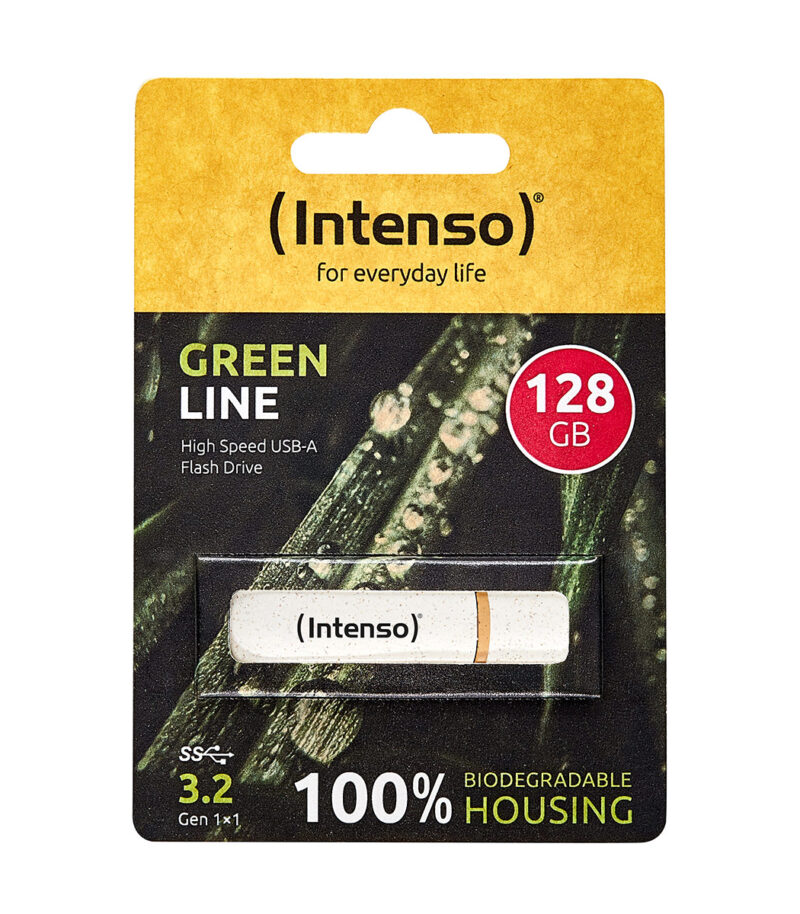 INTENSO USB-Stick USB 3.2, 128 GB, Green Line - 3540491