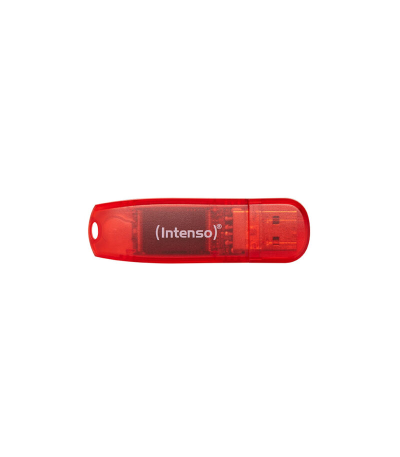 USB Stick Intenso 128GB 2.0 Rainbow Line Red - 3502491
