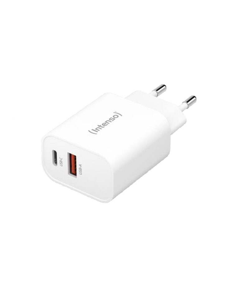 Intenso Power Adapter W30AC 1xUSB-A 1xUSB-C 30 Watt white - 7803012