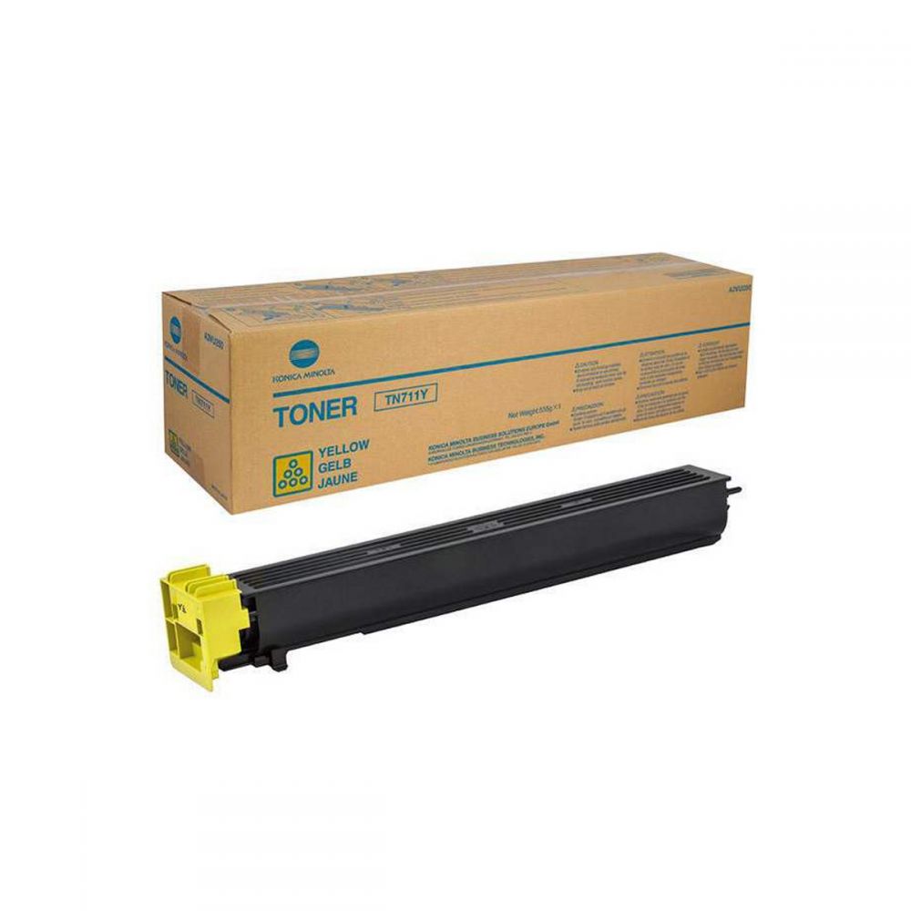 Toner Konica-Minolta TN-711Y A3VU250 Yellow 31,5k