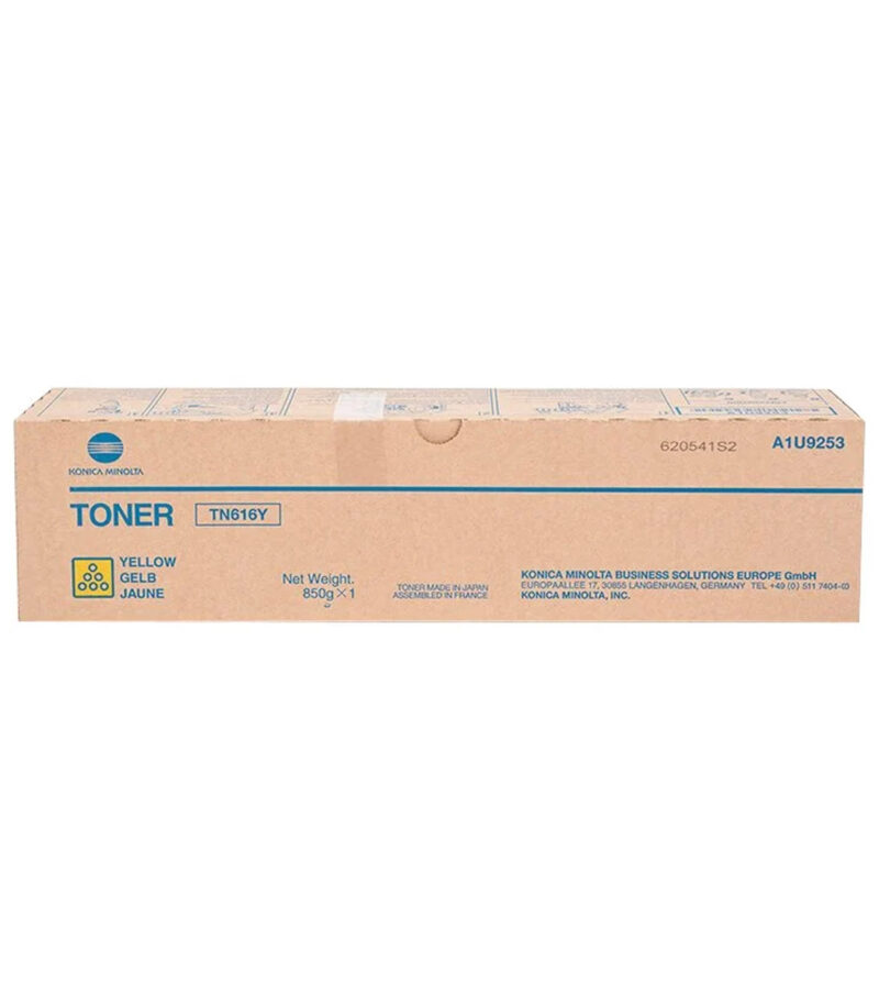 Konica Minolta TN-616Y Yellow Toner - A1U9253