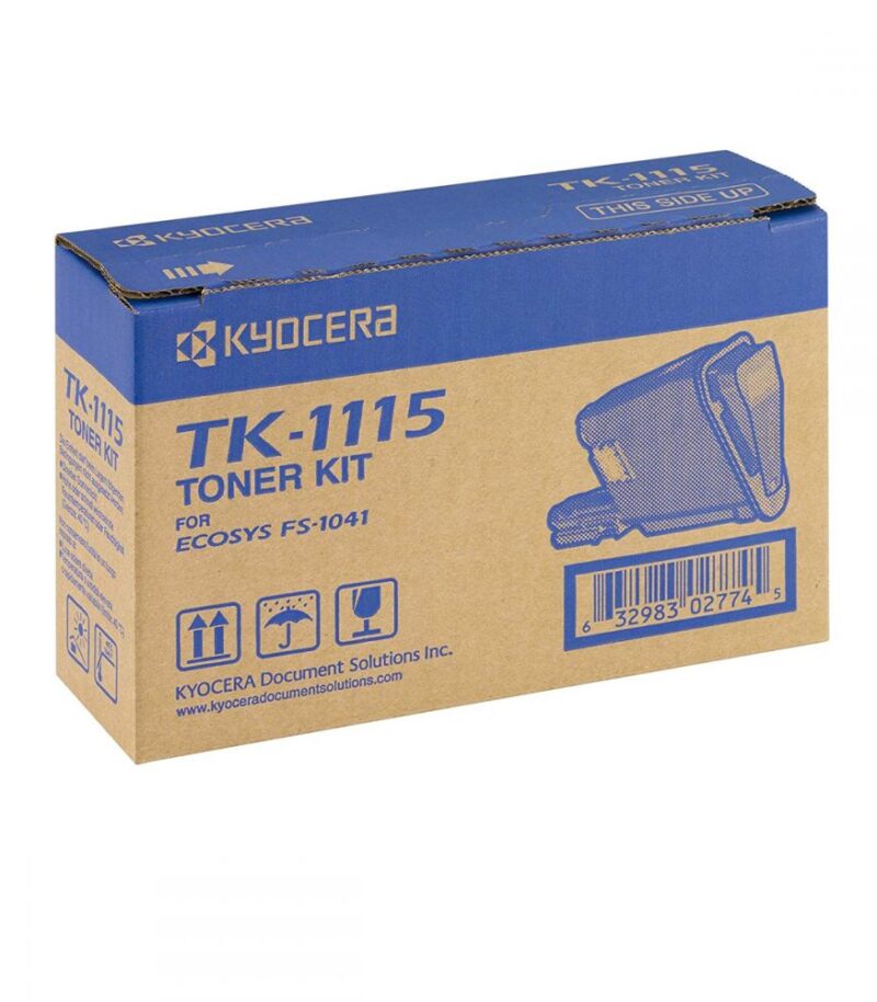Toner Laser Kyocera Mita TK-1115 Black 1.6k Pgs