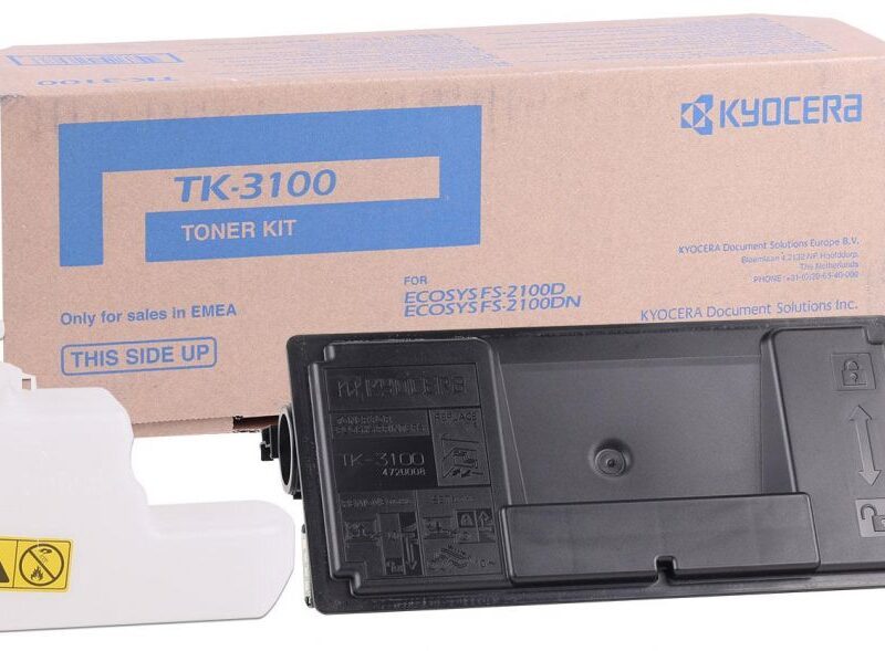 Toner Laser Kyocera TK-3100 Black - 12.5K Pgs