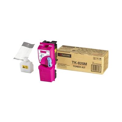 Toner Magenta Laser Kyocera TK820M - 7K Pgs