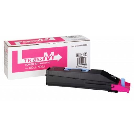 Toner Laser Kyocera Mita TK-855M Magenta - 18K Pgs