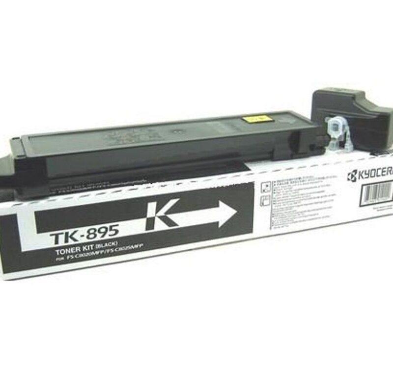 Toner Laser Kyocera Mita TK-895K Black - 12K Pgs