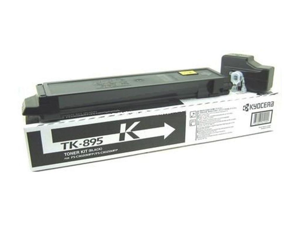 Toner Laser Kyocera Mita TK-895K Black - 12K Pgs