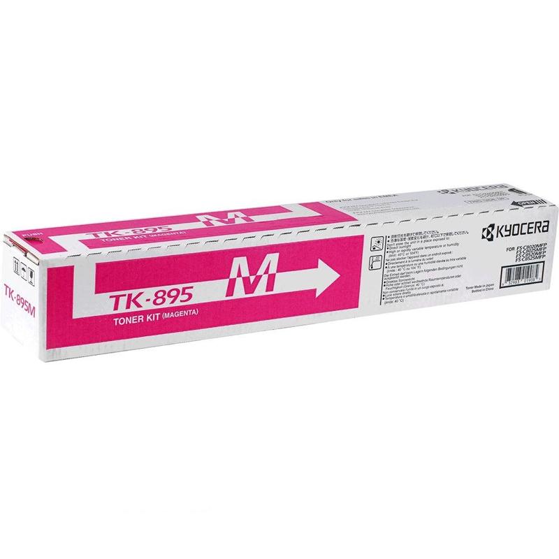 Toner Laser Kyocera Mita TK-895M Magenta - 6K Pgs
