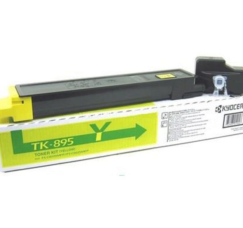 Toner Laser Kyocera Mita TK-895Y Yellow - 6K Pgs