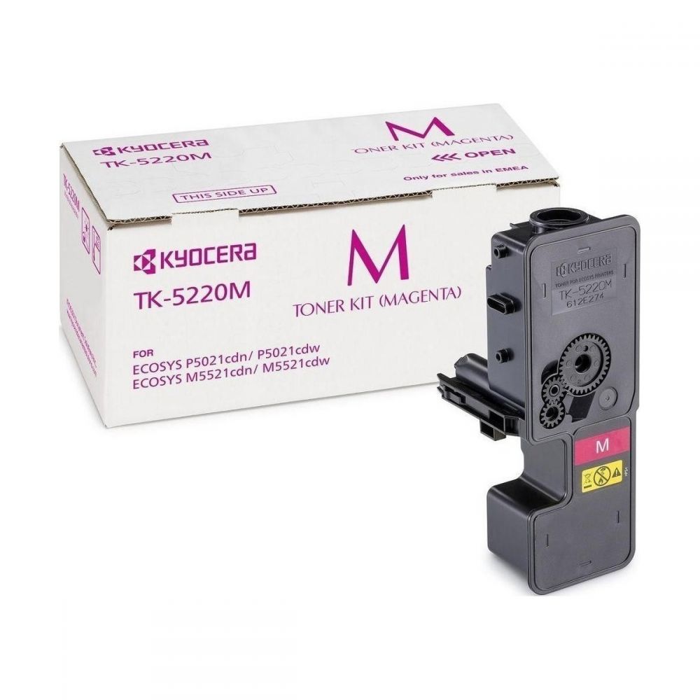 Toner Laser Kyocera Mita TK-5220M Magenta SC - 1,2K Pgs