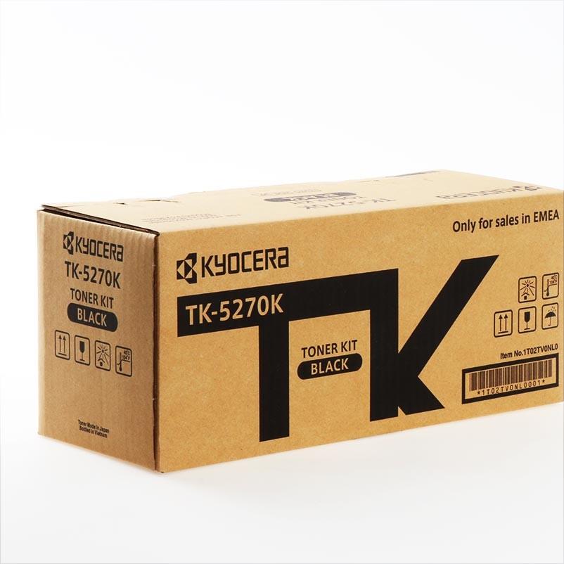 Toner Laser Kyocera Mita TK-5270K Black - 8K Pgs