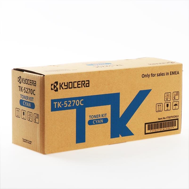 Toner Laser Kyocera Mita TK-5270C Cyan - 6K Pgs