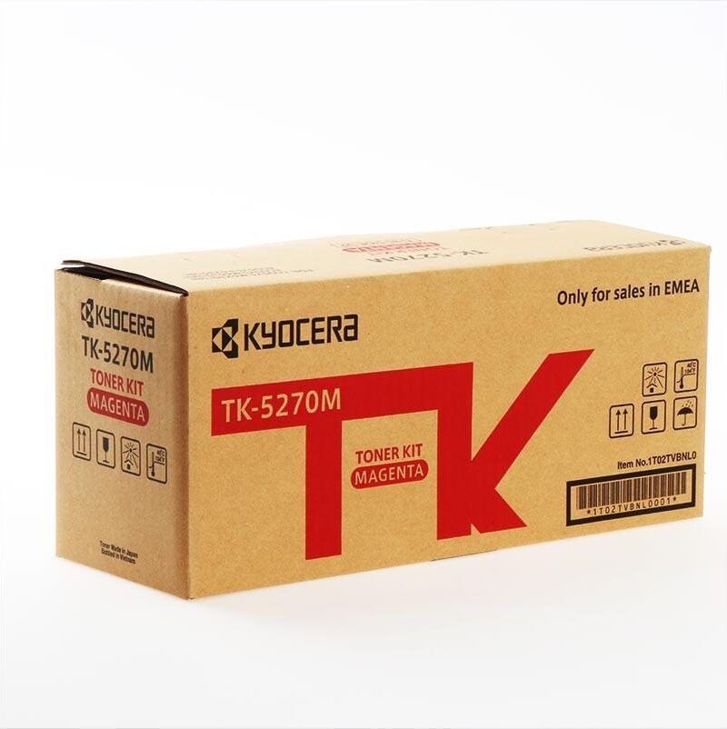Toner Laser Kyocera Mita TK-5270M Magenta - 6K Pgs