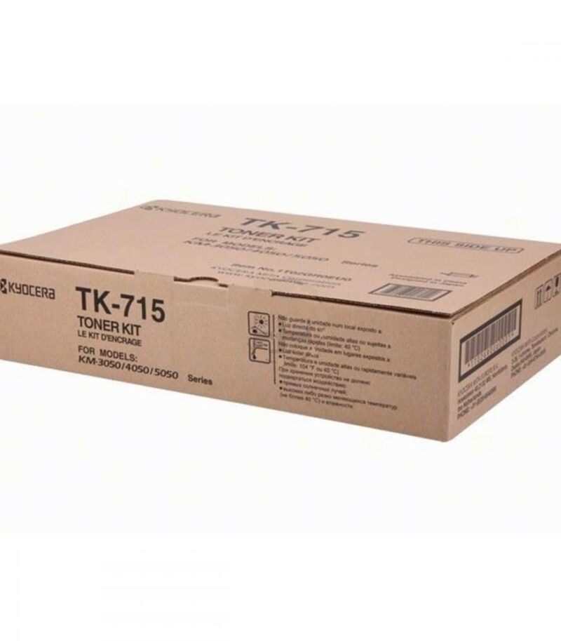 Toner Copier Kyocera TK-715  Black - 34K Pgs