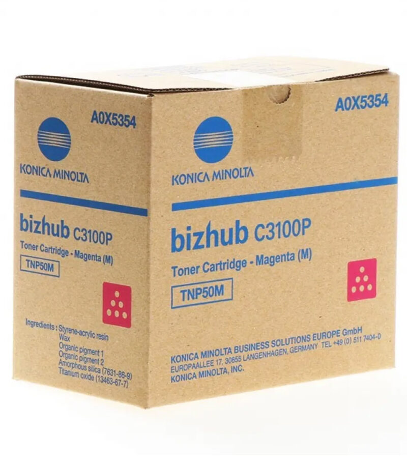 Toner Laser Konica-Minolta BizHub C3100P TNP-50M Magenta 5k