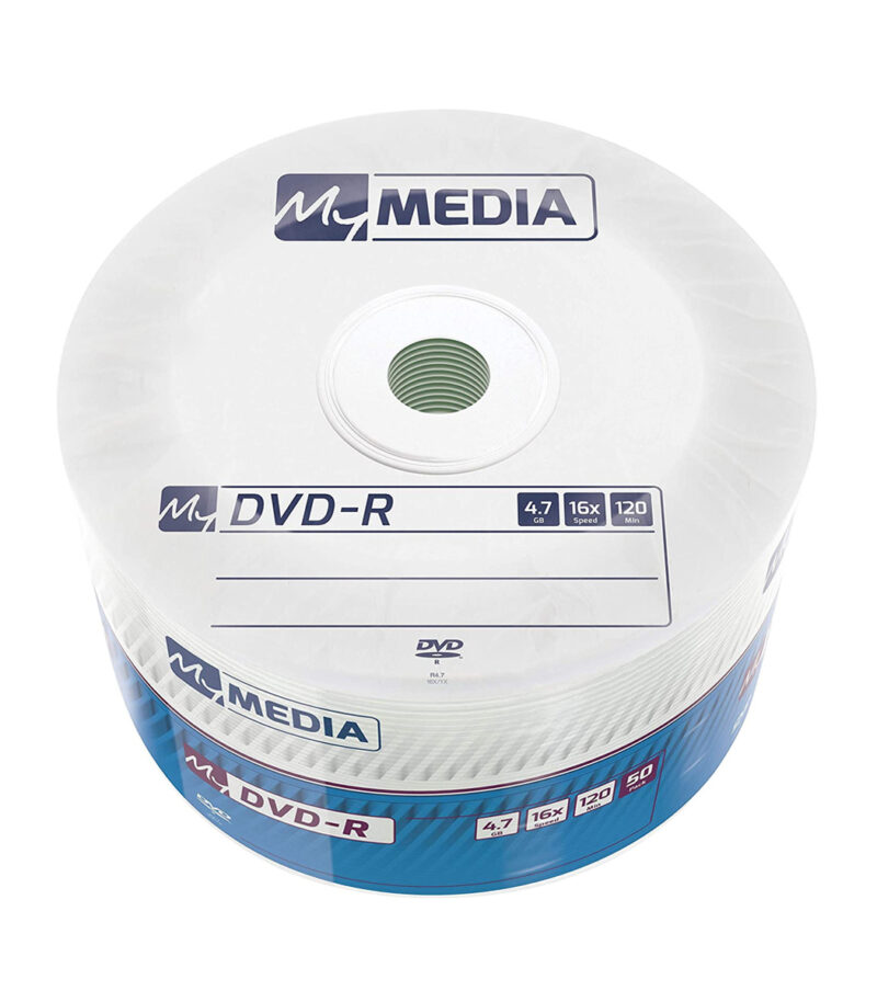 MyMedia - DVD-R 52X 50PK Wrap 4.7GB (by Verbatim) - 69200