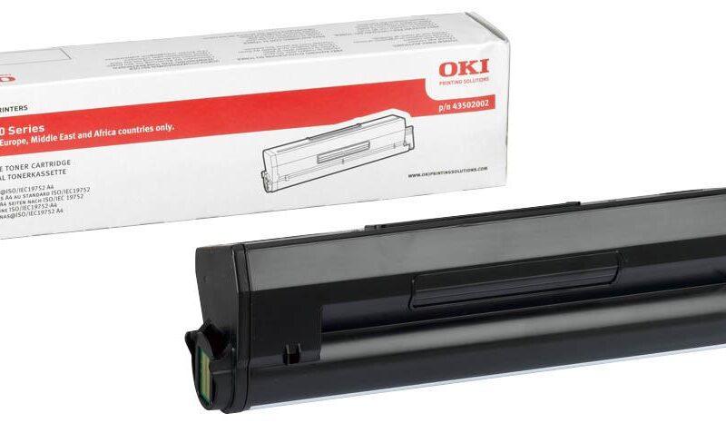 Toner Laser Oki 43502002 Black 7K Pgs