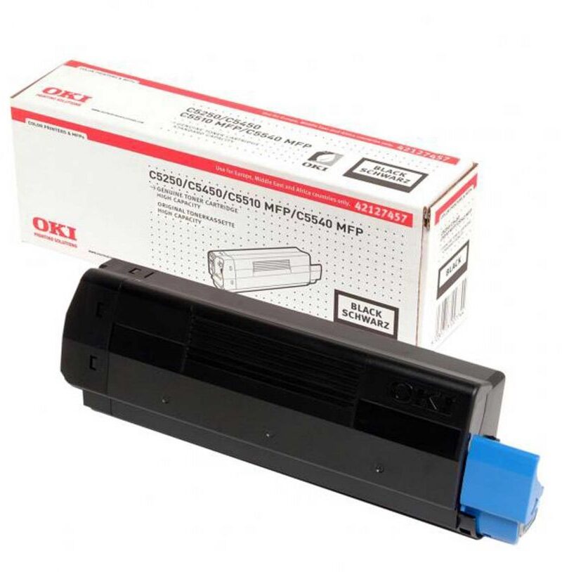 Toner Laser Oki 42127457 Black 5K Pgs