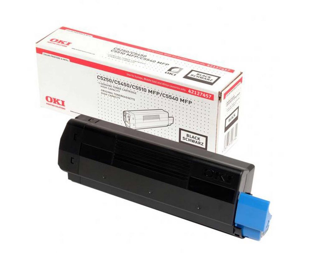 Toner Laser Oki 42127457 Black 5K Pgs