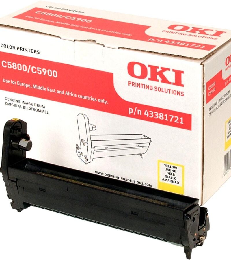Drum Laser Oki 43381721 Yellow