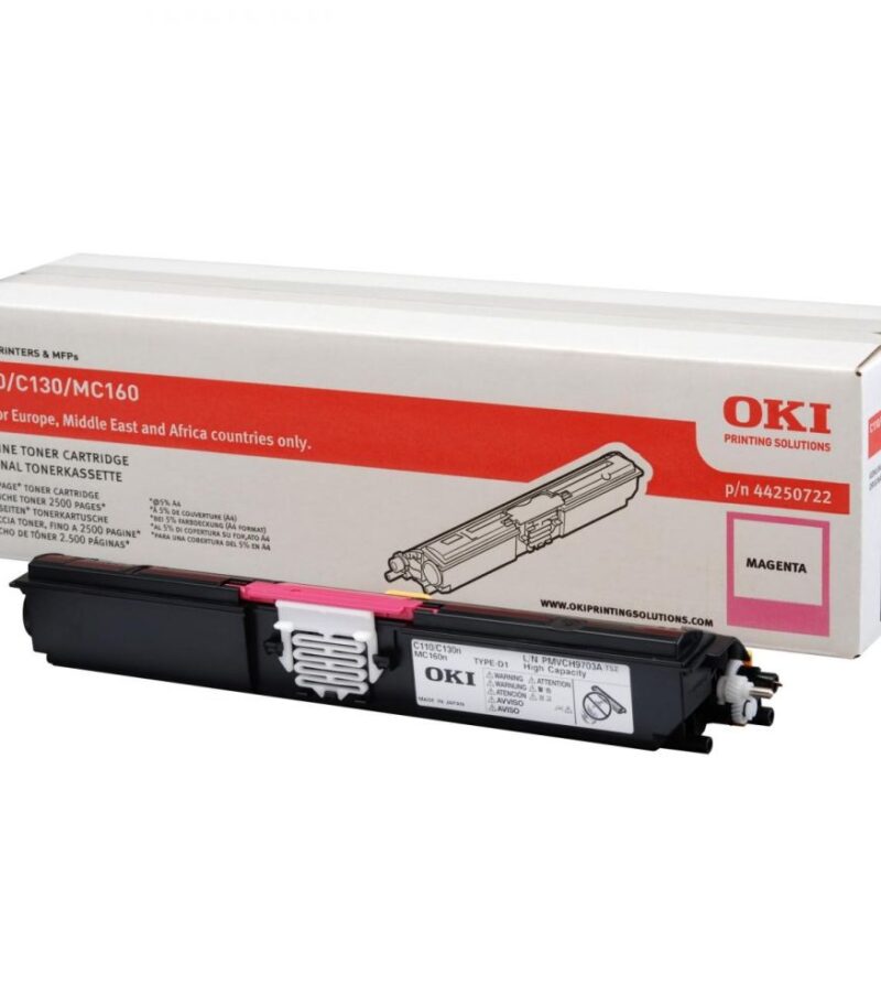 Toner Laser Oki 44250722 Magenta 2.5K Pgs