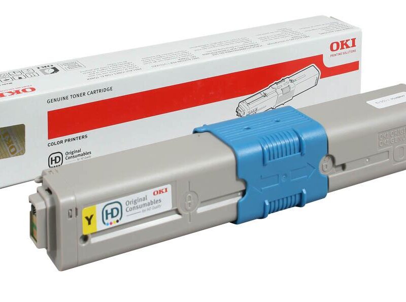 Toner Laser Oki 44469704 Yellow 2K Pgs