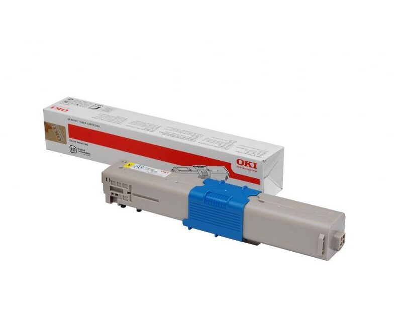 Toner Laser Oki 44973533 Yellow - 1.5K Pgs