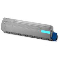 Toner Laser Oki 44844507 Cyan - 10K Pgs