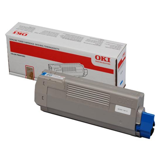 Toner Laser Oki 44059167 Cyan - 7.3K Pgs