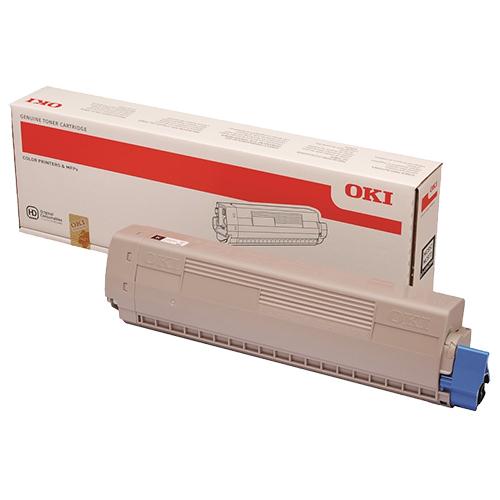 Toner Laser Oki 45862840 Black - 7K Pgs