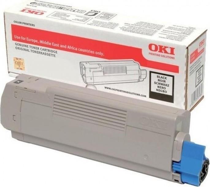 Toner Laser Oki 46490608 Black - 7K Pgs