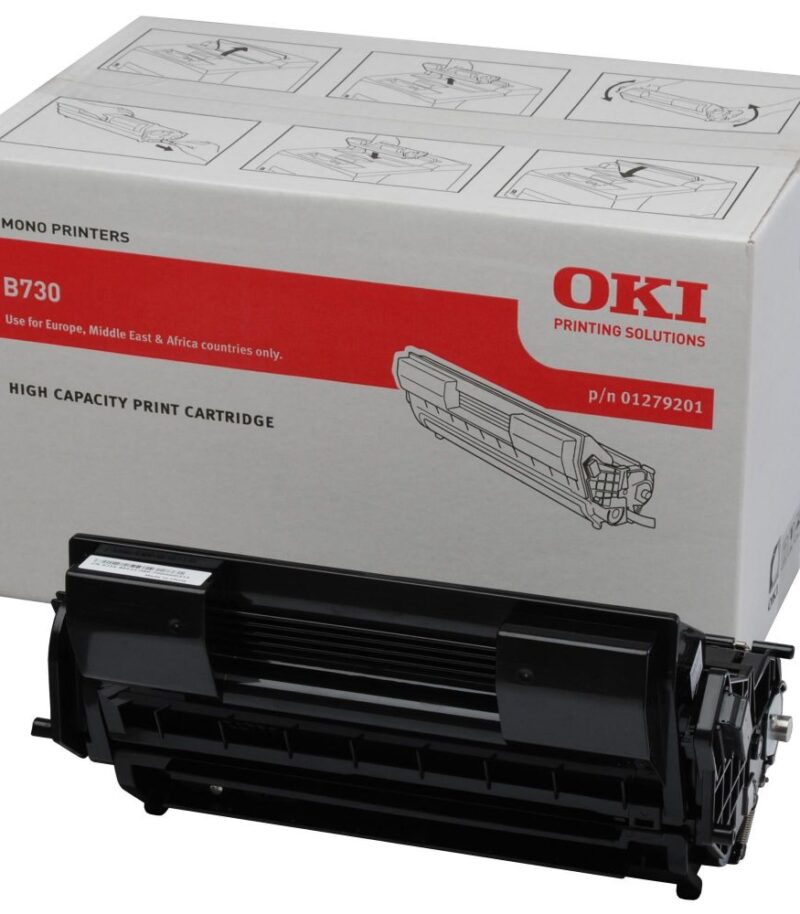 Toner Laser Oki 01279201 Black - 25K Pgs
