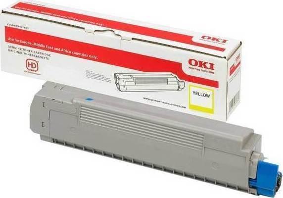 Toner Laser Oki 46490401 Yellow - 1.5K Pgs