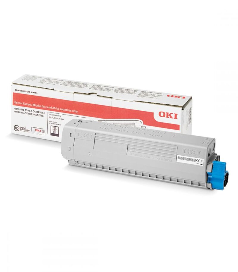 Toner Laser Oki 46861308 High Capacity Black - 10K Pgs