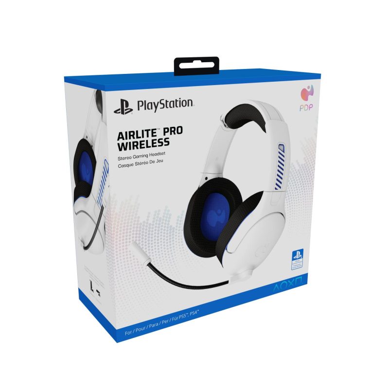 Pdp Airlite Pro Wireless Headset Playstation - White