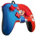 PDP - Wired Controller for Nintendo Switch and Pc MarioRed/Blue Faceoff