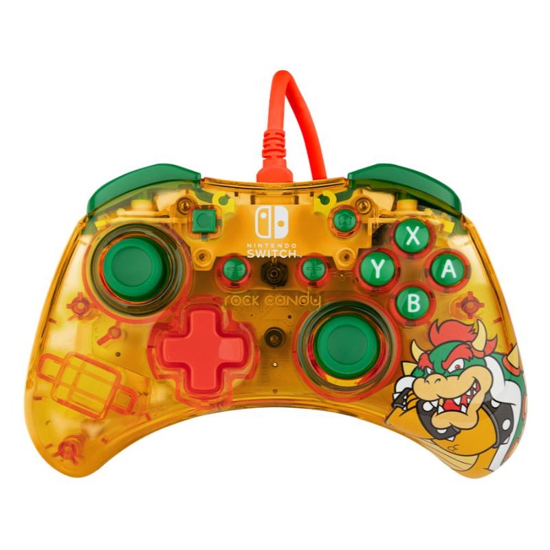 PDP - Wired Controller for Nintendo Switch and Pc Yellow/Green Candy