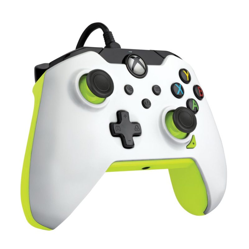 Pdp - Wired Controller for Xbox Series X/s and Pc Yellow/white