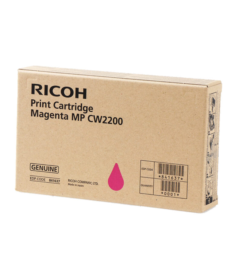 Ink Cart Ricoh MP-CW 2200 Magenta 440 Pgs