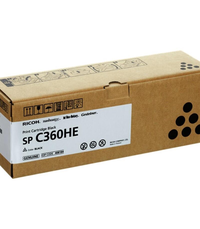 Toner Laser Ricoh SPC360HE Black 7k Pgs