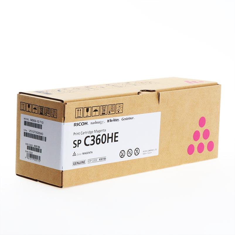 Toner Laser Ricoh SPC360HE Magenta 5k Pgs